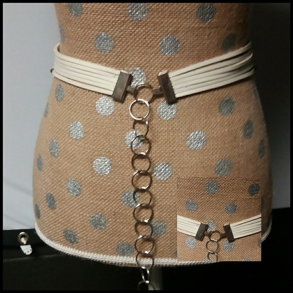 Unique 80's True Vintage Pearl Belt - Picture 2 of 6